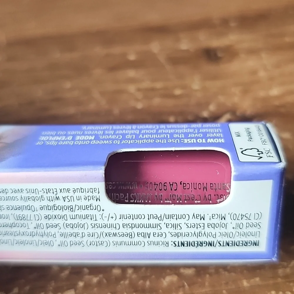 New In Box C’Est Moi Reflect Lip Gloss in Bliss Pink